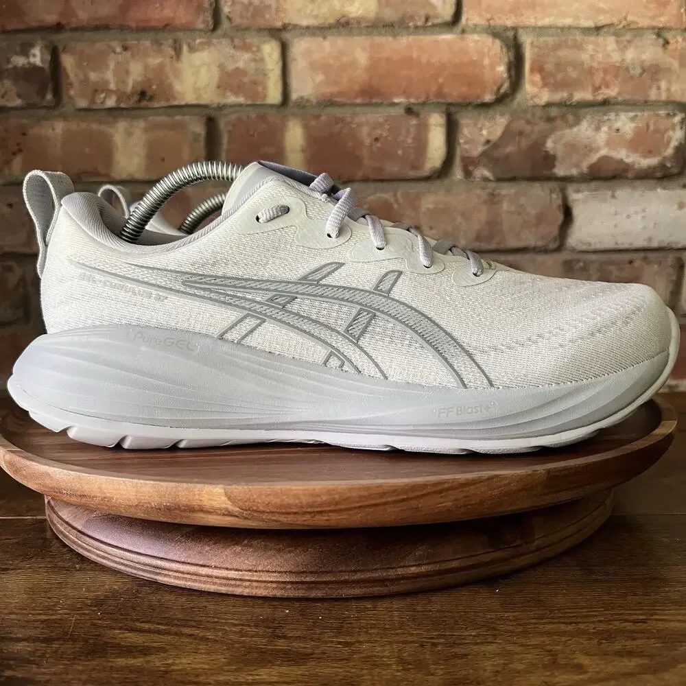 ASICS Gel-Cumulus 27 Glacier Grey Men’s 10 Max Cushion Running Sneaker Shoes
